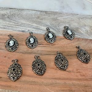 Victorian style charms